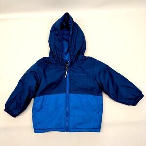 Columbia Reversible Toddler Snow Coat Blue Size 12-18 Months